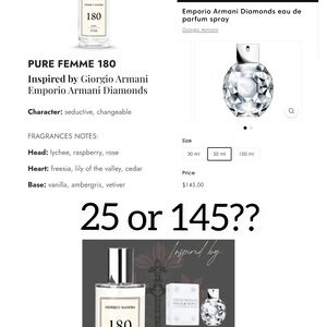 Emporio Armani Diamonds Inspired Perfume